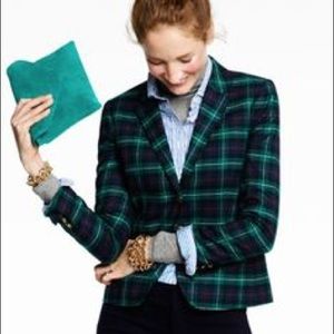 J Crew Plaid Blazer